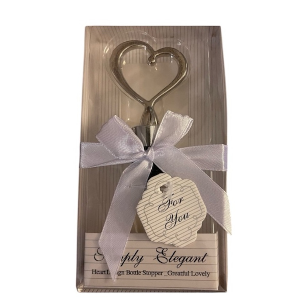 NIP Heart Bottle Stopper